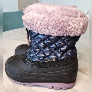 Kamik Cozy Quilted Toddler Boots (8)